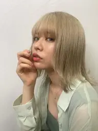 【髪質改善のプロによる極上の艶🔥1日3名限定】❣️小顔カット+シルクカラー+コラーゲントリートメント