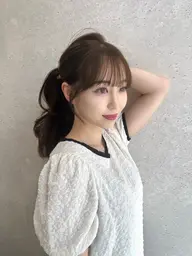 🌼minimo限定🌼前髪カット+ワンカラー+オリジナルトリートメント 炭酸Spa付き