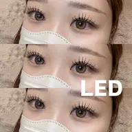 【ミニモ限定】🌟LED🌟初回オフ無料/フラットラッシュ100本(アイシャンプー込み)