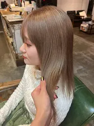 ⭐️ミニモ限定⭐️【バブル洗浄付】ブリーチ+ケアカラー+2stepトリートメント