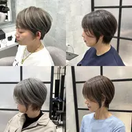 新規|【人気No.2】白髪ぼかしカラー+似合わせカット+トリートメント(ブリーチなし白髪ぼかし可✨)