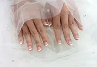 【オフ無の方限定】ハンドネイル 白フレンチ🤍