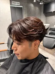 メンズヘアセット