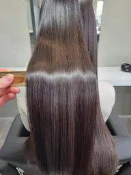 【最高級髪質改善】骨格補正カット+最高級髪質改善メゾンストレートパーマ+5step髪質改善トリートメント