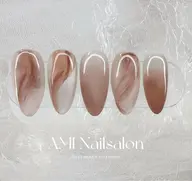ハンドネイル 🌸ニュアンスネイル✨オフ(自爪)·ケア込み⚡️長さだし➕2000円、埋め尽くしオフ➕1500円