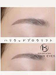 平日限定【SNSで話題】ハリウッドブロウリフト(眉パーマ×wax) モデル募集※男女利用可