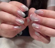 【7月おすすめデザイン】韓国大人気マグネット×フラッシュネイル