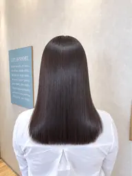 【まとまりのあるストレートヘアに✧】縮毛矯正+カット