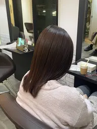 🚰艶ストレート🚰縮毛矯正で艶のある扱いやすい髪にしていきます🐬