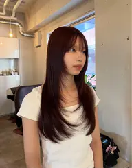 〖minimo限定クーポン〗ブリーチなし暖色カラー+BYKARTE 4step treatment 🪄︎︎✨