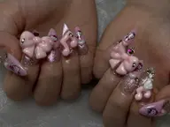 オフ代無料💅長さだし10本【持ち込みデザインやり放題10本】キャラ/キラキラ/デカパーツ➕追加料金なし⭕️