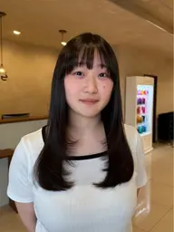 【つむぎ新規指名限定】似合わせカット+透明感カラー+髪質改善トリートメント+スタートチケット