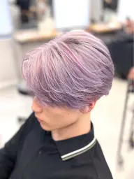 🌈ハイトーンにしたい方🌈カット+ブリーチカラー+ケアトリートメント👑【ハイトーン/ブリーチ】
