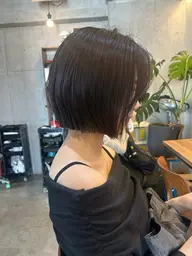 【U-28 初めての方30%offでご案内✨】韓国ボブカット+美髪矯正ヘアポテンツァトリートメント🤎