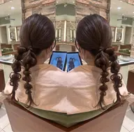 返信で予約確定になります❤︎お呼ばれヘアセット❤︎推し活❣️ライブなどなど…お任せください😊😊可愛いくします💓💓