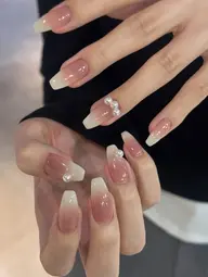 🩵グラデーション+シンプルデザイン❤️
