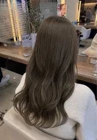 【人気No.1‼️】ブリーチなしダブルカラー＋Aujua3stepトリートメント✨️パサつきを抑えてまとまりやすく🌿