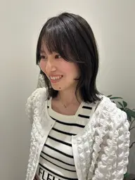 6月限定🌟前髪カット+髪質改善ケアカラー+クイックトリートメント