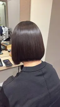 縮毛矯正+カット(ブリーチ履歴なしの方)