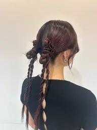 お呼ばれ・推し活に!ヘアアレンジ
