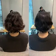くせ毛カット+美髪カラーの動画撮影モデル様(顔出し必須)女性限定