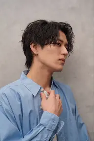 【ウルフスタイル限定クーポン】メンズカット➕シャンプーセット
