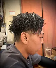 カット+ツイストパーマ