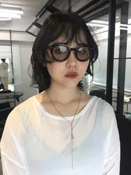 cut💇♀️+1step treatment