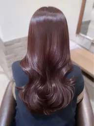 【🍒大人気暖色カラー🍒】ワンカラー 艶髪にしたい方にオススメです✨