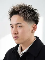 夏人気𝐍𝐨. 𝟏🔥 "スパイキーショート"流行りのメンズスタイルでこの夏過ごしませんか🌴