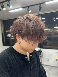 初回限定20%off❗️メンズカット＋パーマ＋カラー