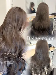 👑豪華セットメニュー👑カット+透明感カラー+5stepプレミアムトリートメント(ロング料金なし🙆♂️)