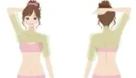 【挙式・旅行前に大人気!】二の腕・両脇・デコルテ・うなじ・肩甲骨から上の背中の5か所ワックス脱毛15880円→9980円