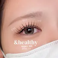 【7月限定♡】 &Healthyフラットラッシュ100本+まつげパーマ¥8400(新規OFF無料🪽)
