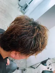 メンズパーマ+カット✂︎