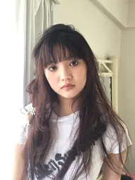 εïз・。*.🌠ワンカラー+巻き髪ヘアセット