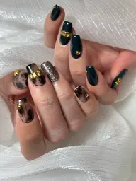 ハンドネイル💅🏻オフ込み 持ち込みデザイン