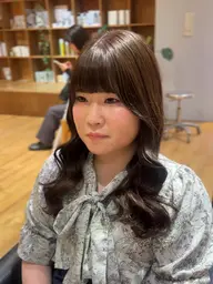 【ご新規様はこちら🩰】🩶🇰🇷韓国風🇰🇷カット➕コテ巻きパーマ➕艶カラー🩶