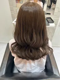 【追加料金なし】One color➕ノーマルトリートメント➕仕上げのセット（巻き髪・ストレート）