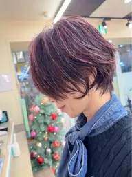 ハイライト➕オンカラー➕3stepトリートメント