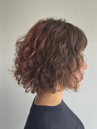 【パーマモデル】レディース ショート カット+パーマ