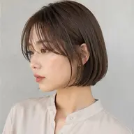 🟦 【手ぐしでまとまる】骨格補正カット+2stepトリートメント/〈ショート・ボブ・レイヤー〉