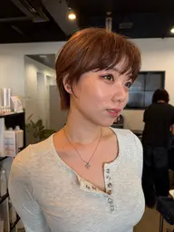 【ブリーチで困ったらコレ🌙】似合わせカット+ケアブリーチ+カラー+うる艶トリートメント¥20800