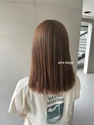 【✂️カットあり♡⃛】ブリーチなしWカラー🫧+カット+4種のoggiトリートメント付き
