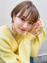 🔥(レディース限定)🔥ミディアム ロングからバッサリショートカット➕キューティクル補修トリートメント🪄