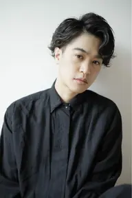 カット＋men'sニュアンスパーマ