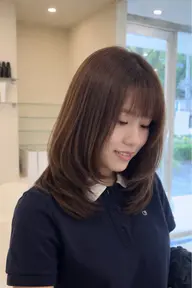 🎀No.6🎀前髪カット✖️前髪縮毛矯正✖️Aujuaトリートメント🪽💕
