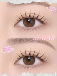 【LEDエクステ♡】フラットラッシュ 120本🎀【束感コーティング付き💗】