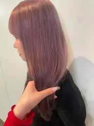 【U24限定❣️】ブリーチリタッチ+オンカラー🥣➕艶トリートメント ※複雑履歴❎