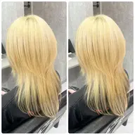 👩‍🦳リタッチブリーチのみの方はこちら👩‍🦳【前処理.ケア剤付き✨️】※高明度・ロングリタッチ＋2,200円